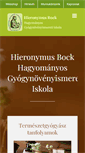 Mobile Screenshot of hieronymus-bock.hu
